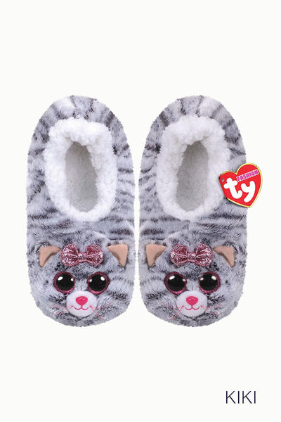 TY Fashion Beanie Boo Plush Animal Slippers Child 95398