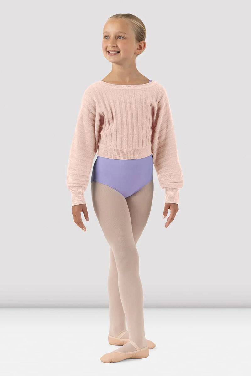 Bloch Jasmine Ribbed Cropped Sweater Child CZ1189