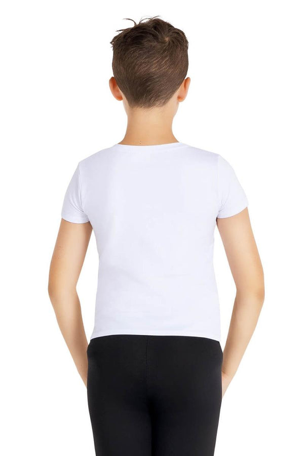 Capezio Studio Collection Crew Neck Short Sleeve T-Shirt Child SE1061B