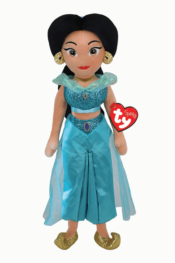 TY Beanie Babies Disney’s Princess Jasmine Sparkle Plush Doll 02308