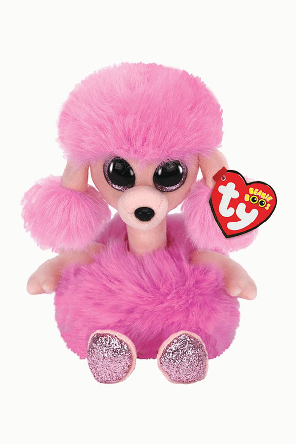 TY Beanie Boos Camilla Pink Poodle Plush Doll 36383