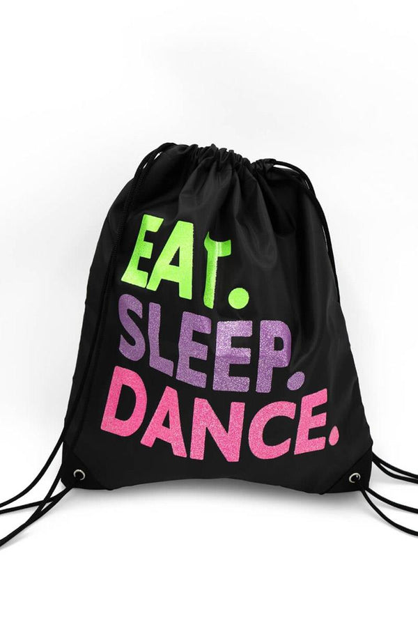 Capezio Eat Sleep Dance Drawstring Bag B292