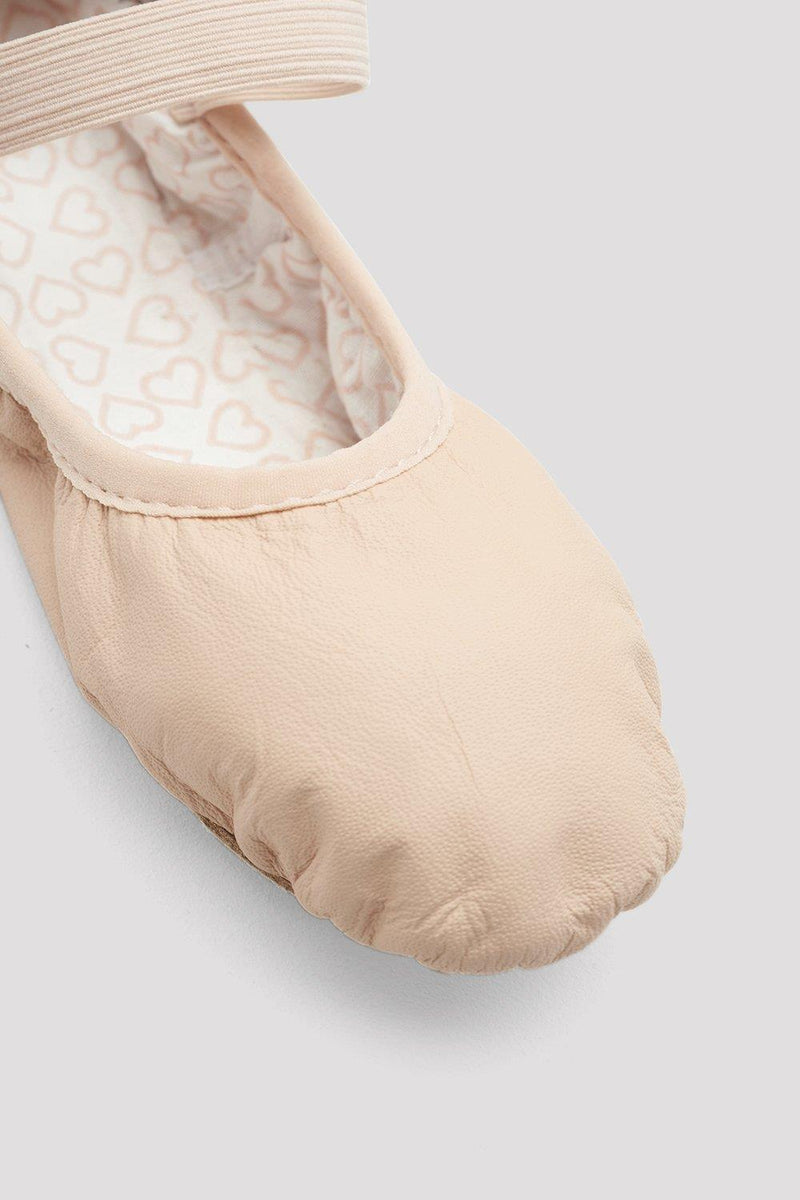 Bloch Belle Leather Full Sole Pink Ballet Shoe Child S0227G