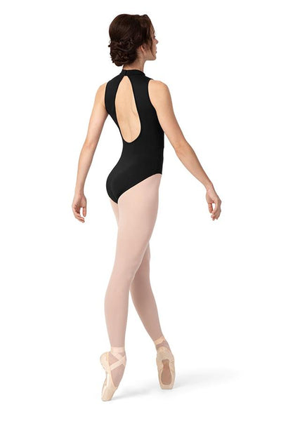 Bloch Diem Open Back Corset Halter Bodysuit Adult L0175 – Dance