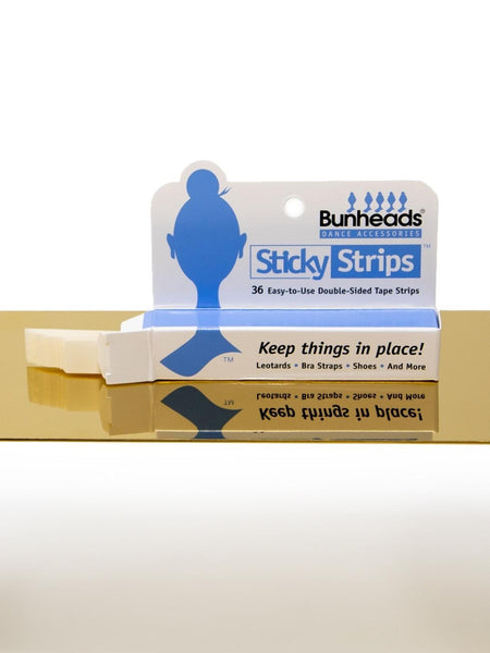 Capezio Bunheads Sticky Strips Double Sided Tape Strips BH365 – Dance  Essentials Inc.