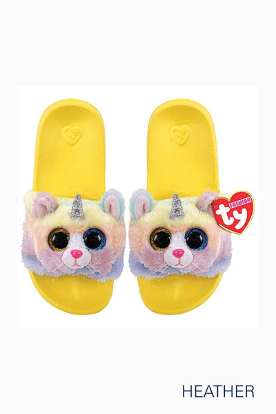 TY Fashion Beanie Boo Plush Animal Slippers Child 95398 – Dance