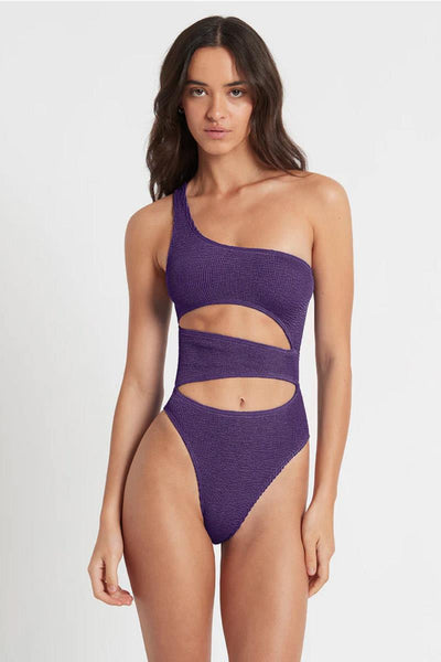 Bond-Eye Bisou Shimmer Halter One-Piece Swimsuit Adult 383M – Dance  Essentials Inc.