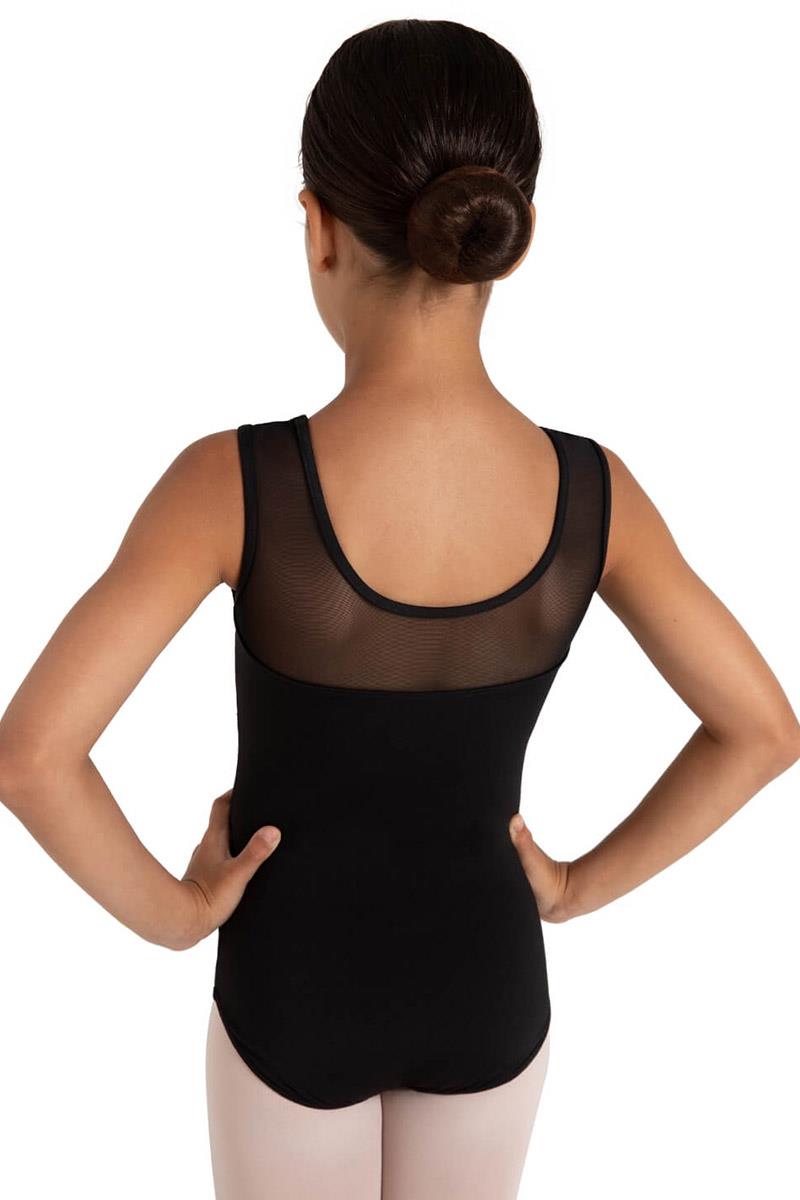 Capezio Star Struck Mars Mesh Back Tank Bodysuit Child 12104C