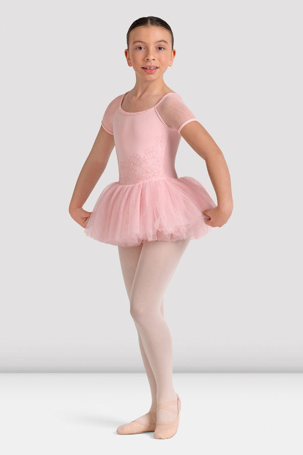 Bloch Camellia Lucy Floral Cap Sleeve Tutu Bodysuit Child CL20002