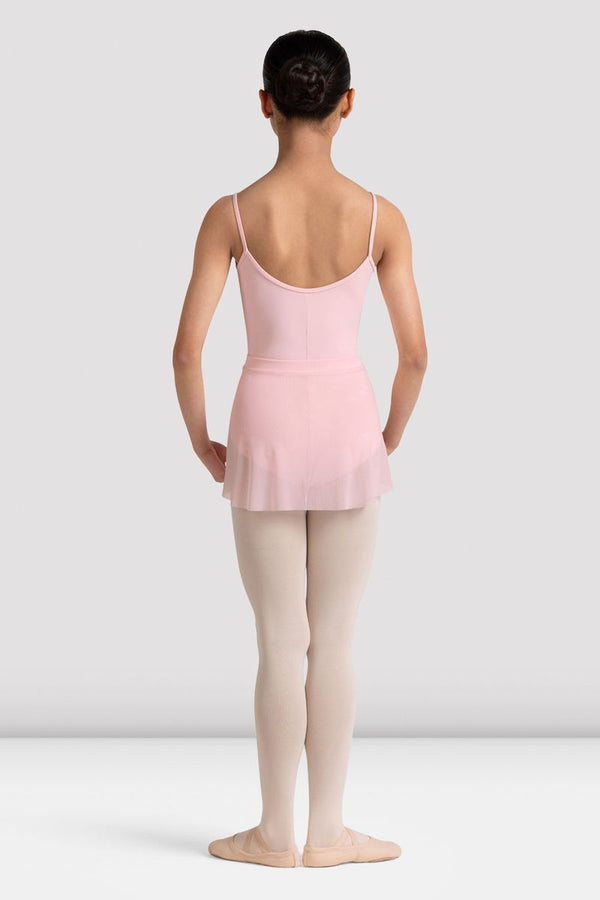 Bloch Camellia Angella Floral Mesh Pull On Skirt Child CR10002