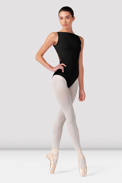 Bloch Camellia Emma Boat Neck Tank Bodysuit Adult Z40004