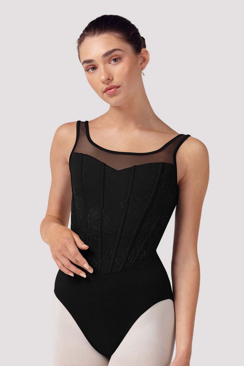 Bloch Camellia Isabella Scoop Neck Tank Bodysuit Adult L50002