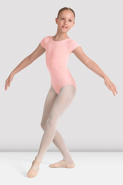 Bloch Mirella Kaleidoscope Boat Neck Cap Sleeve Bodysuit Child M20005C