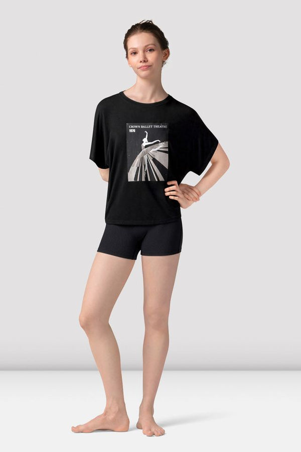 Bloch Mirella Zephyr Graphic Short Sleeve T-Shirt Adult M30003L