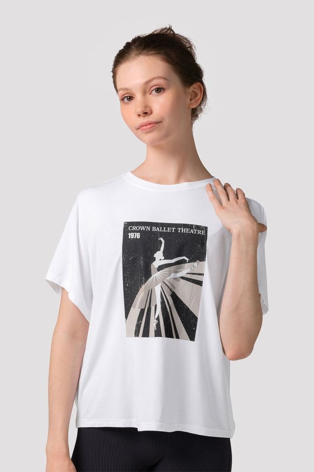 Bloch Mirella Zephyr Graphic Short Sleeve T-Shirt Adult M30003L