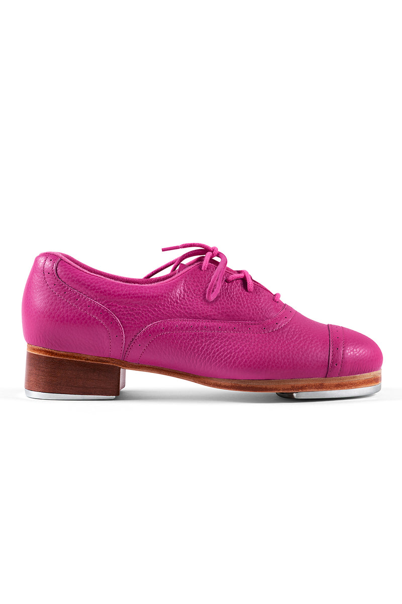 Bloch Jason Samuels Smith Fuchsia Pebble Leather Tap Shoe Adult S0313LG-FUS