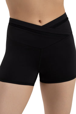 Capezio Coastal Bloom Seaboard High Waisted Short Adult 12273W
