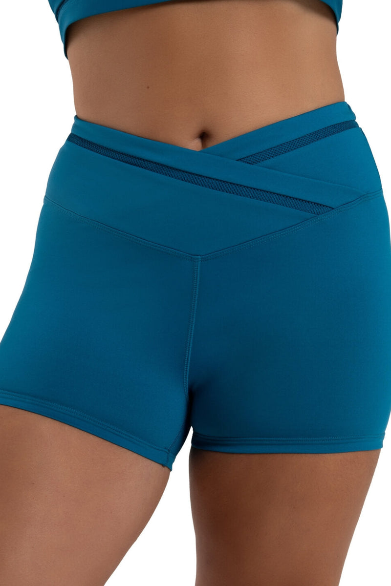 Capezio Coastal Bloom Seaboard High Waisted Short Adult 12273W