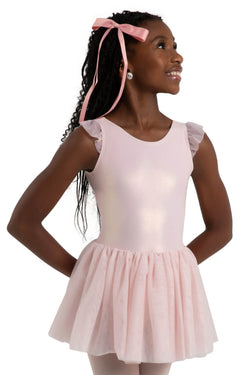 Capezio Wanderlust Voyage Flutter Sleeve Tutu Bodysuit Child 12283C