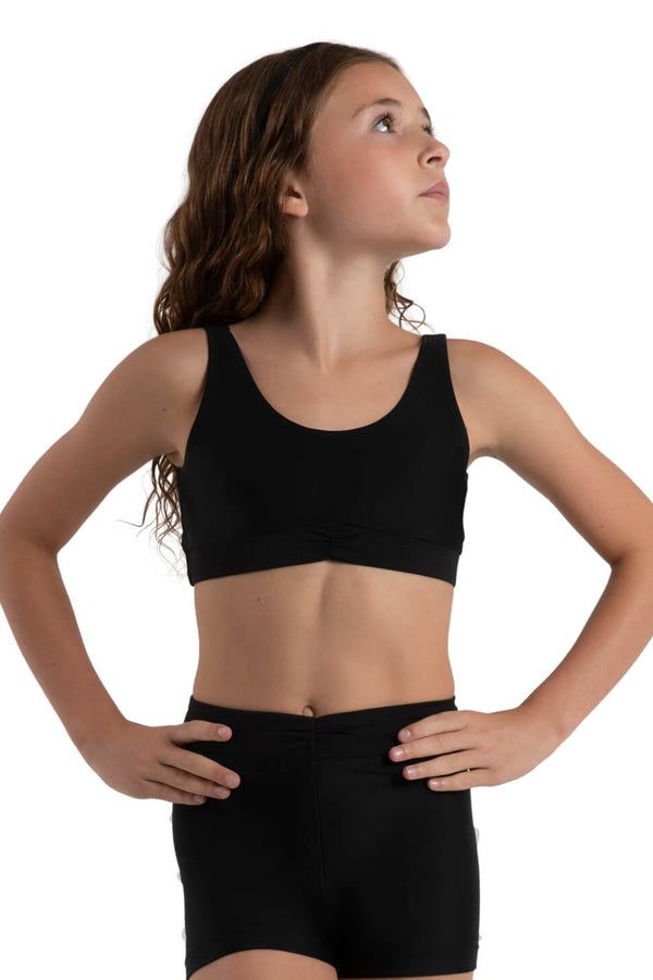 Capezio Wanderlust Freya Scoop Neck Tank Crop Top Child 12284C