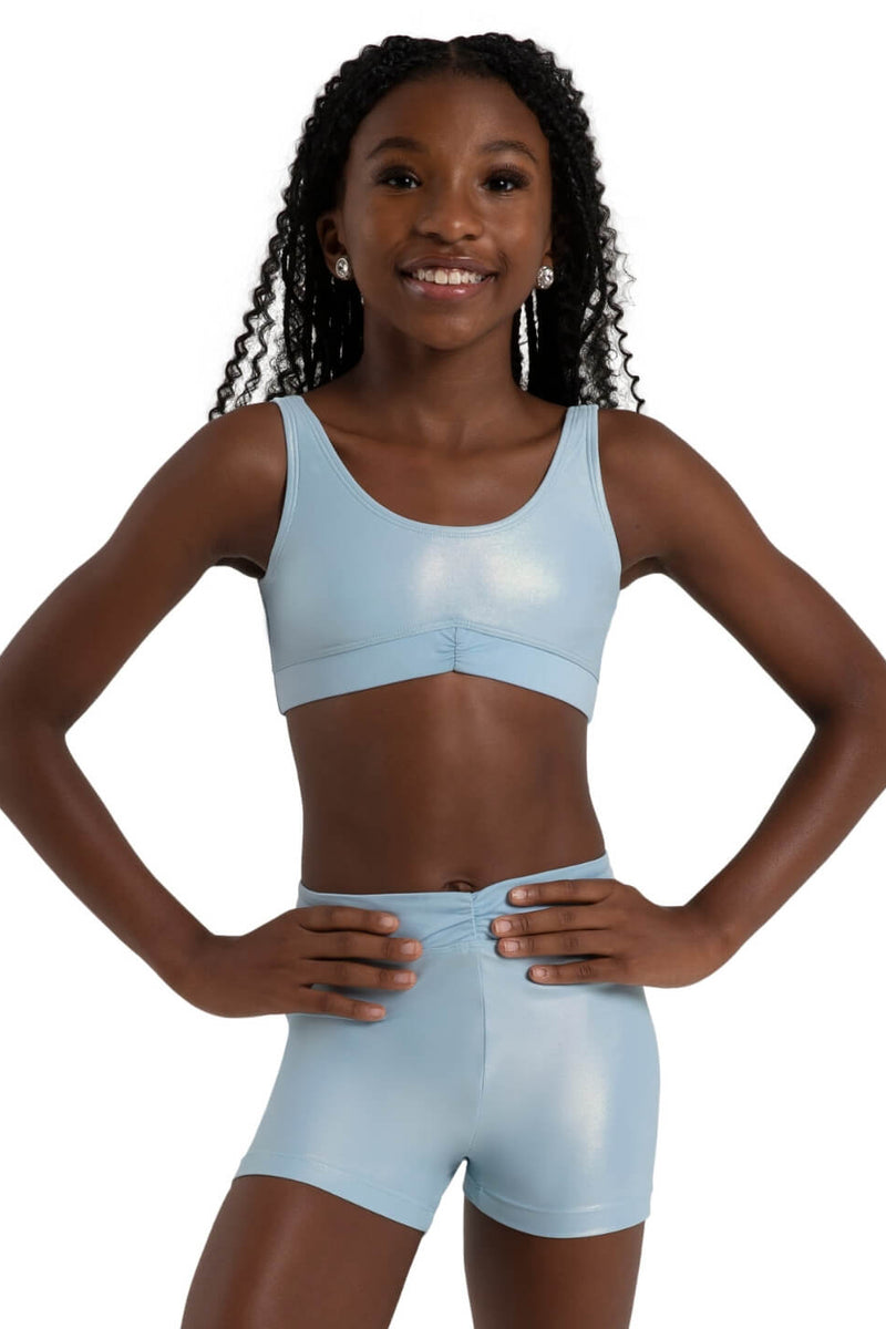 Capezio Wanderlust Freya Scoop Neck Tank Crop Top Child 12284C