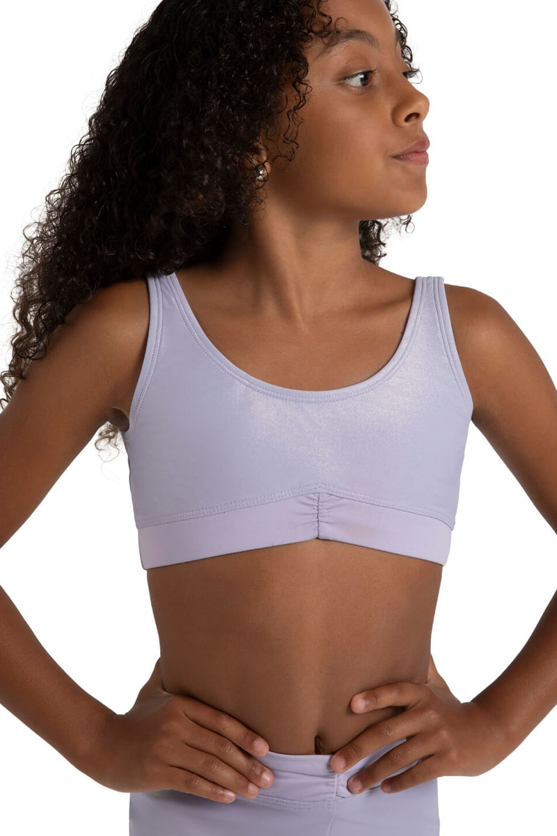 Capezio Wanderlust Freya Scoop Neck Tank Crop Top Child 12284C