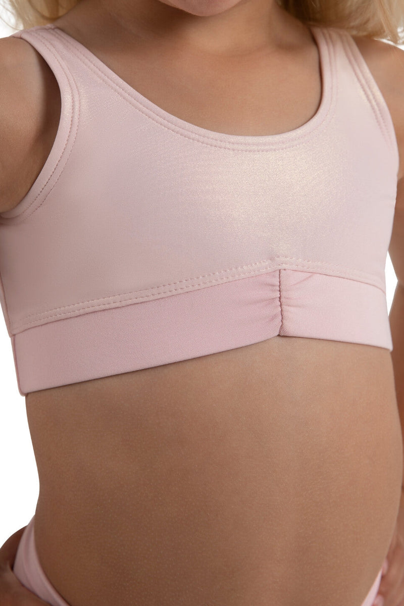 Capezio Wanderlust Freya Scoop Neck Tank Crop Top Child 12284C