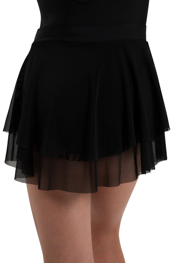 Capezio Wanderlust Isabella Two-Tier Pull On Skirt Child 12286C