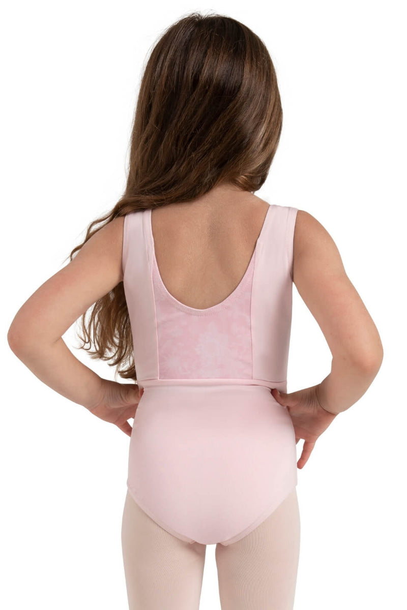 Capezio Jewel Garden Sapphire Princess Seam Tank Bodysuit Child 12287C