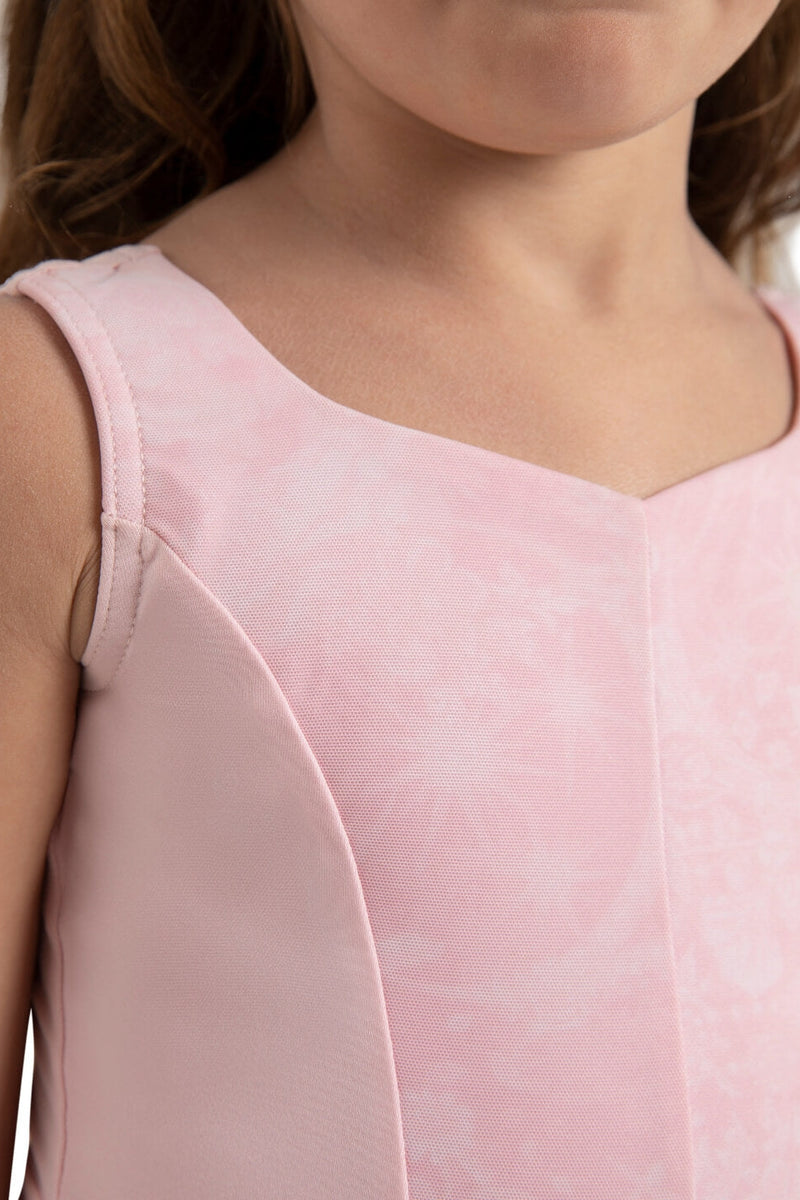 Capezio Jewel Garden Sapphire Princess Seam Tank Bodysuit Child 12287C