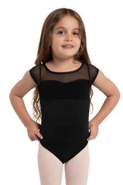 Capezio Jewel Garden Pearl Cap Sleeve Bodysuit Child 12288C