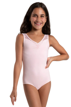 Capezio Jewel Garden Diamond V-Back Tank Bodysuit Child 12291C