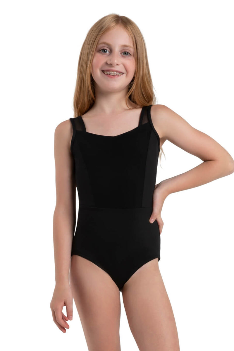 Capezio Jewel Garden Lapis Wide Strap Camisole Bodysuit Child 12292C