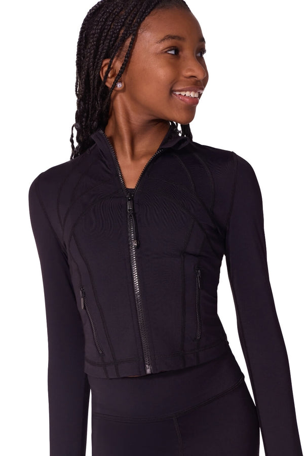 Capezio Soft Elegance Athletic Dance Jacket Child EL111T