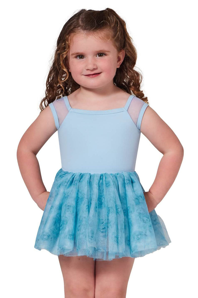 Capezio Coming Up Roses Camellia Cap Sleeve Tutu Bodysuit Child F12433C