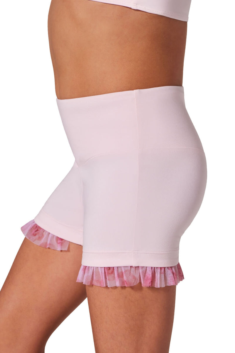 Capezio Coming Up Roses Fleur Ruffle Short Child F12437C