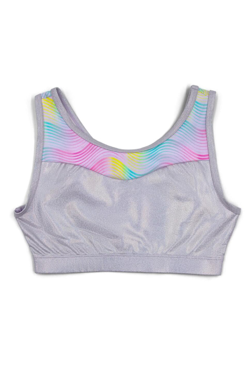 Capezio Sunset Wave Tropical Tank Crop Top Child