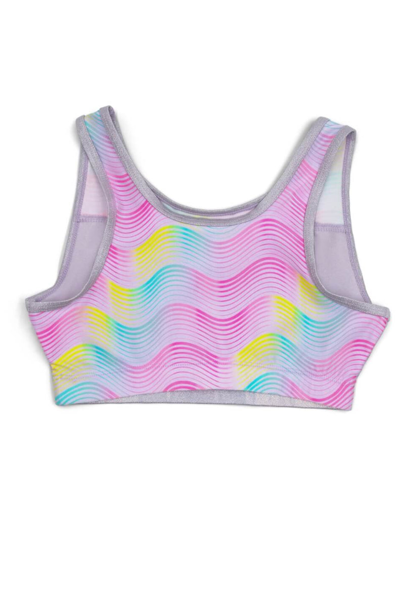 Capezio Sunset Wave Tropical Tank Crop Top Child