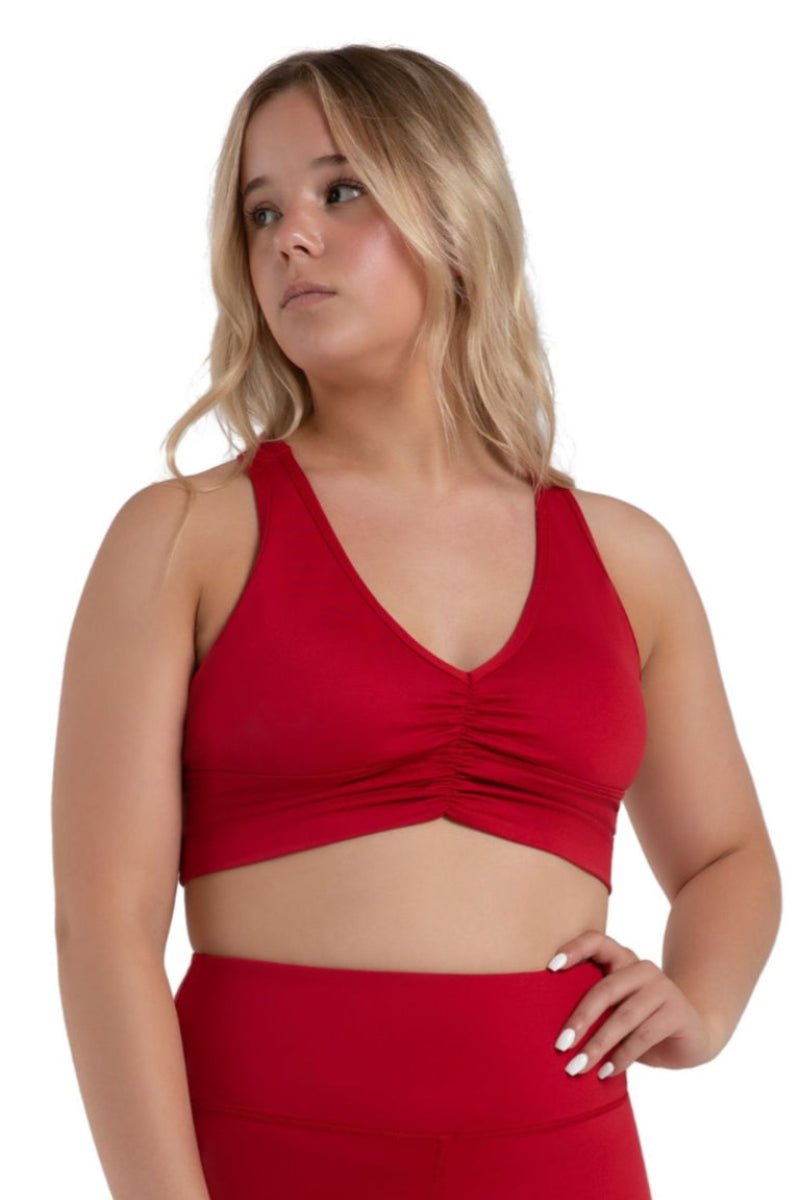 Capezio Studio Collection Racer Back Tank Crop Top Child SE2003C
