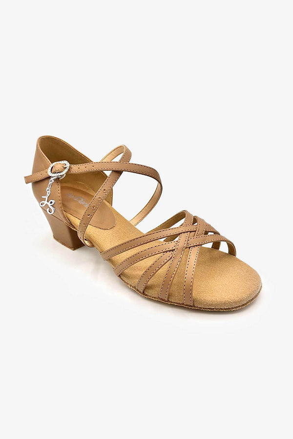 So Danca x Lacey Schwimmer Mambo 1 1/4" Open Toe Ballroom Shoe Child BL301