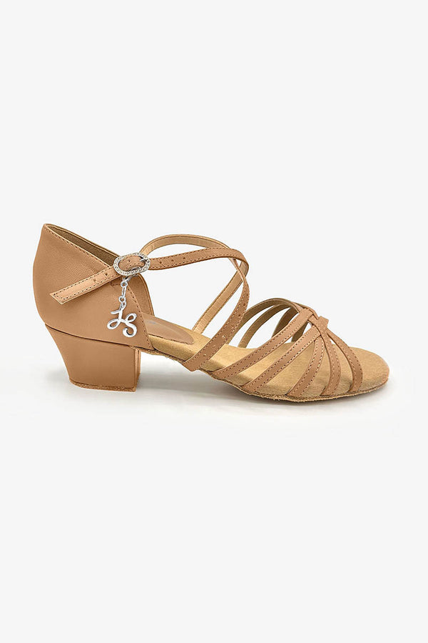 So Danca x Lacey Schwimmer Mambo 1 1/4" Open Toe Ballroom Shoe Child BL301