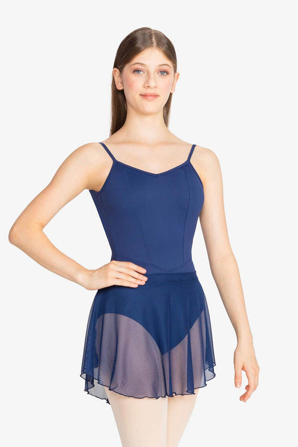 So Danca Wave Mesh Spandex Pull On Skirt Adult SL216
