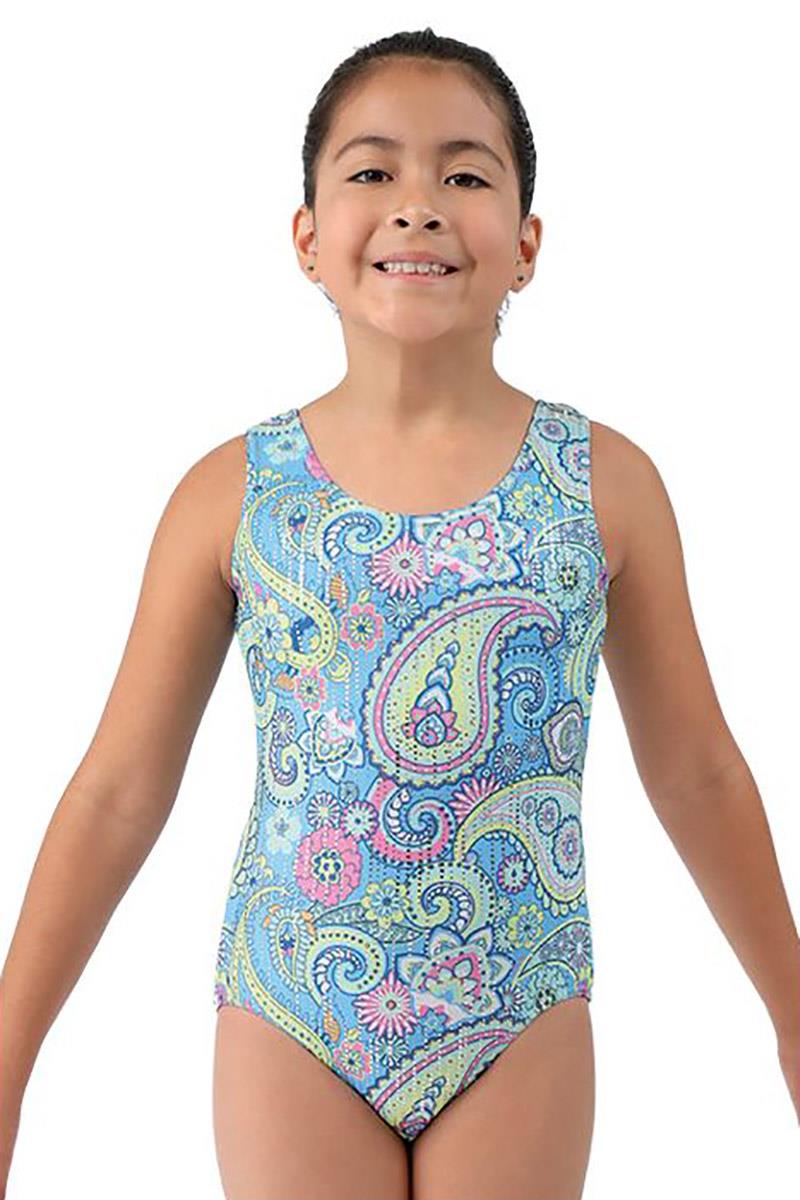 Mondor Printed Tank Gymnastics Leotard Child 37822