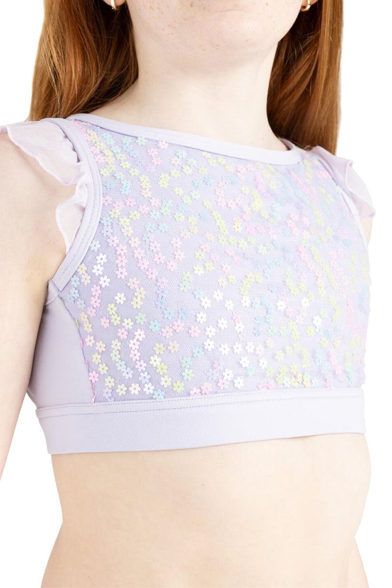 Capezio Flower Fairy Petal Tank Crop Top Child 12224C