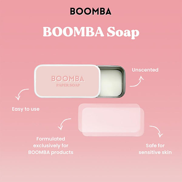 BOOMBA Paper Soap Adhesive Bra Cleaner