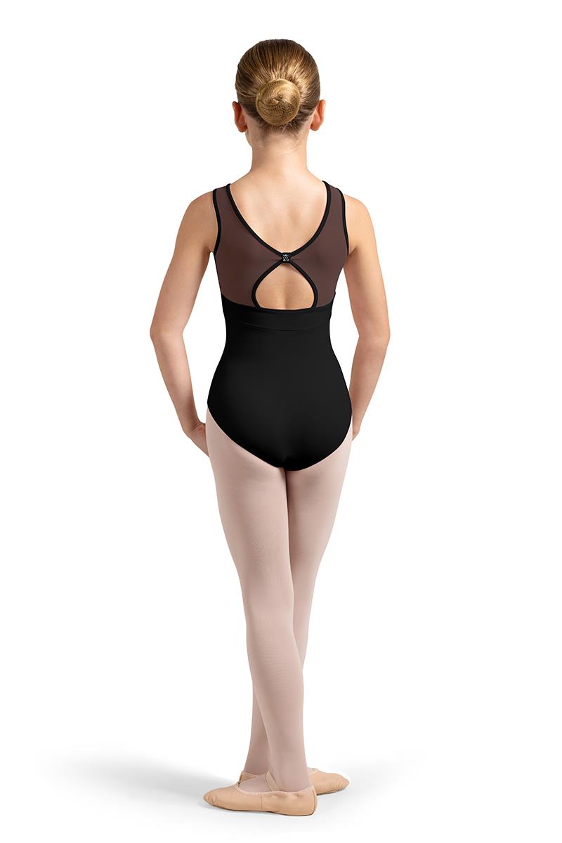 Bloch Daisy Sweetheart Mesh Back Tank Bodysuit Child CL4215