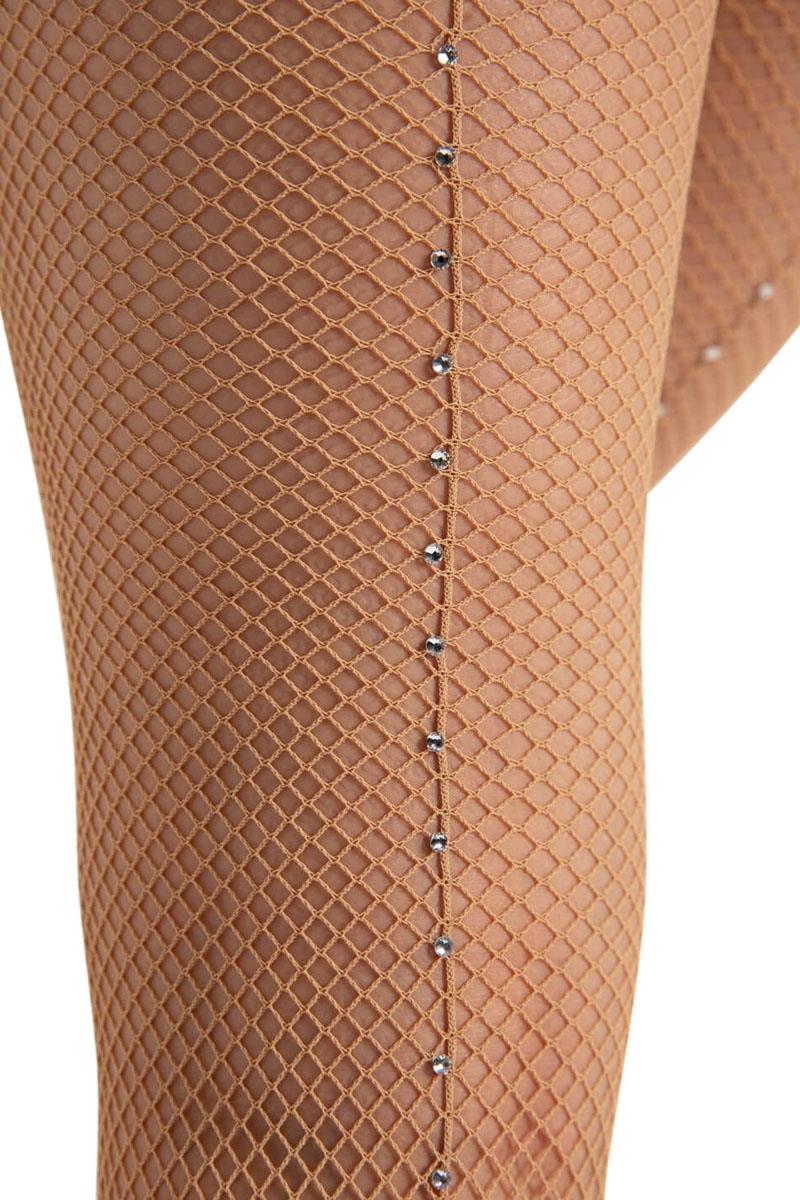 Capezio Professional Rhinestone Fishnet Tights Adult 3005W