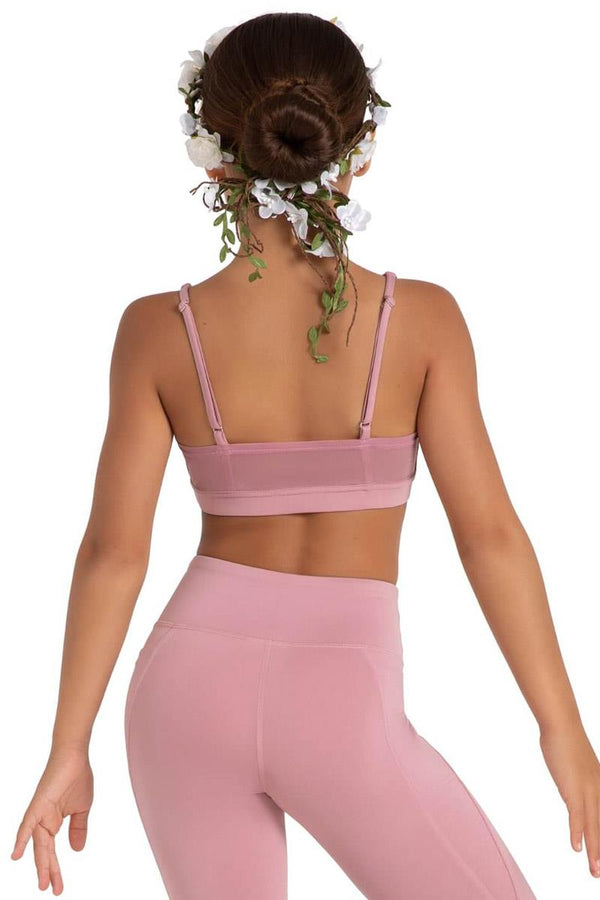 Capezio Wildflower Iris Mesh Camisole Crop Top Child 12090C