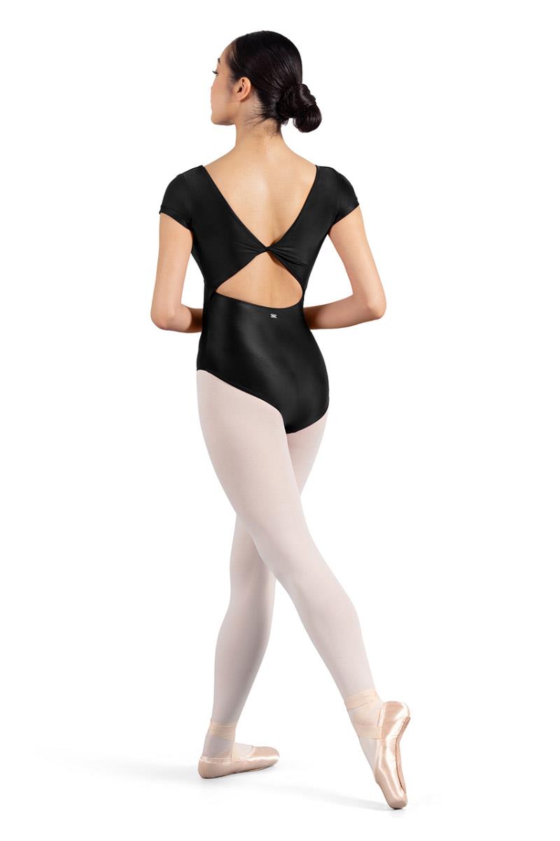 Bloch Mirella Glow V-Neck Cap Sleeve Bodysuit Adult M3117LM