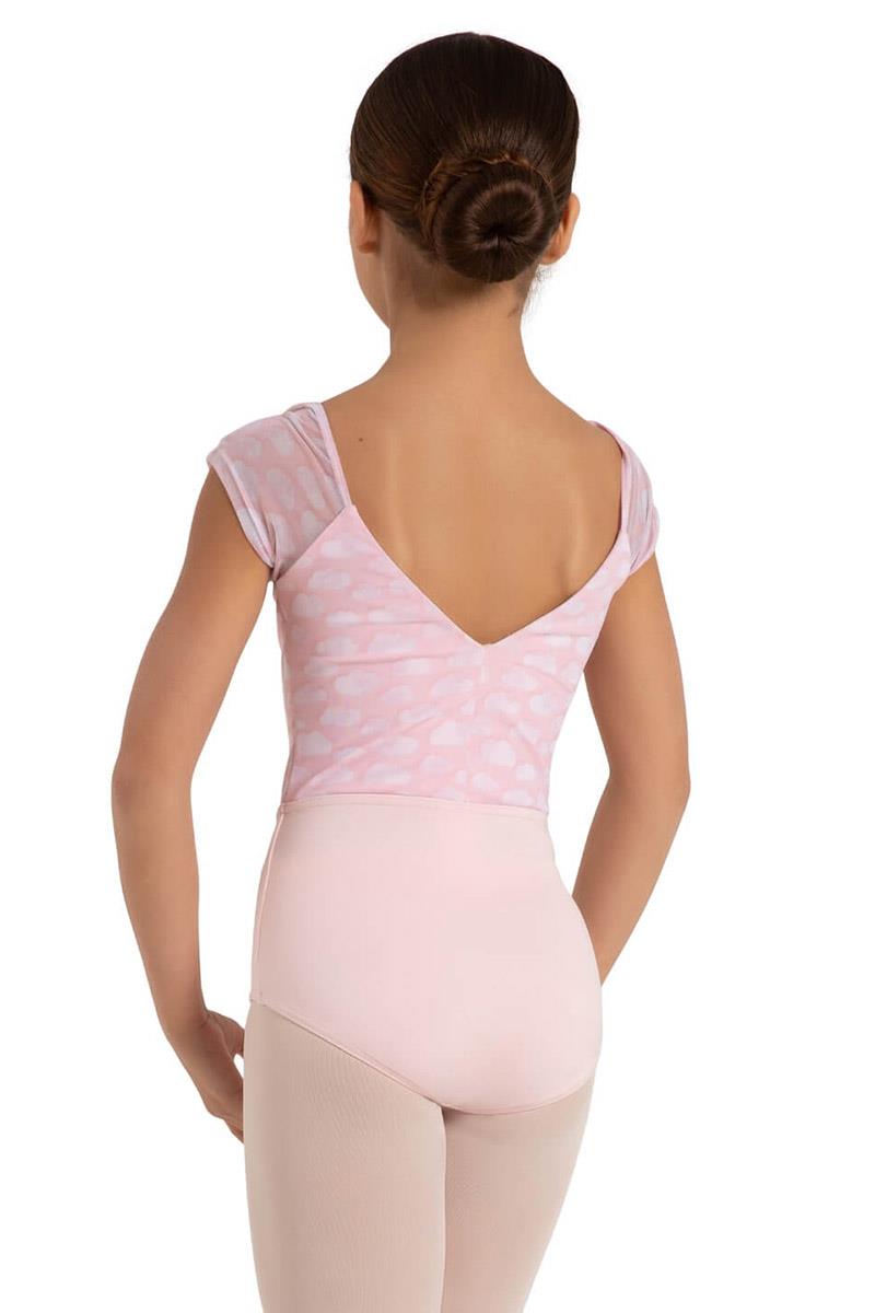 Capezio Cloud Nine Rainbow Cap Sleeve Bodysuit Child 12167C